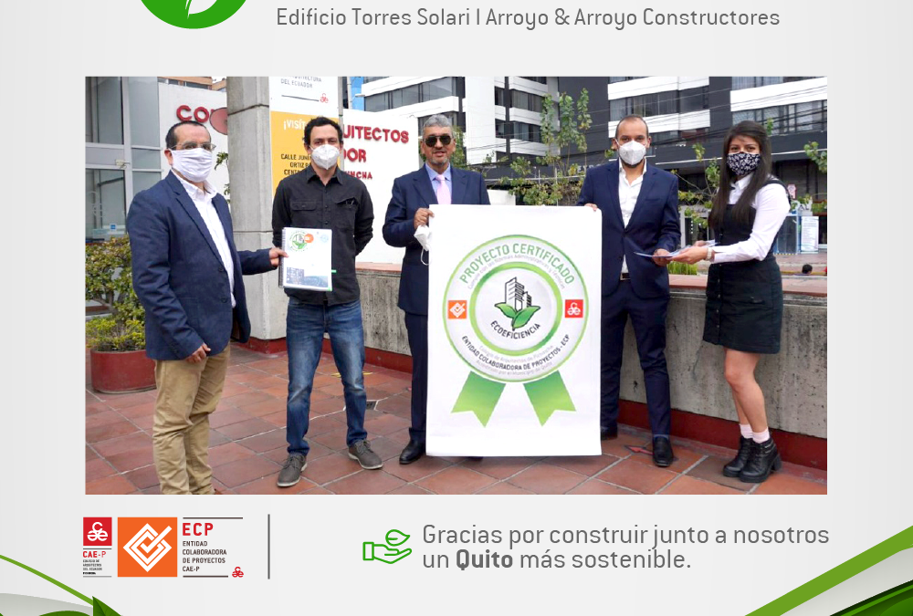 ECP certifica su primer proyecto eco-eficiente