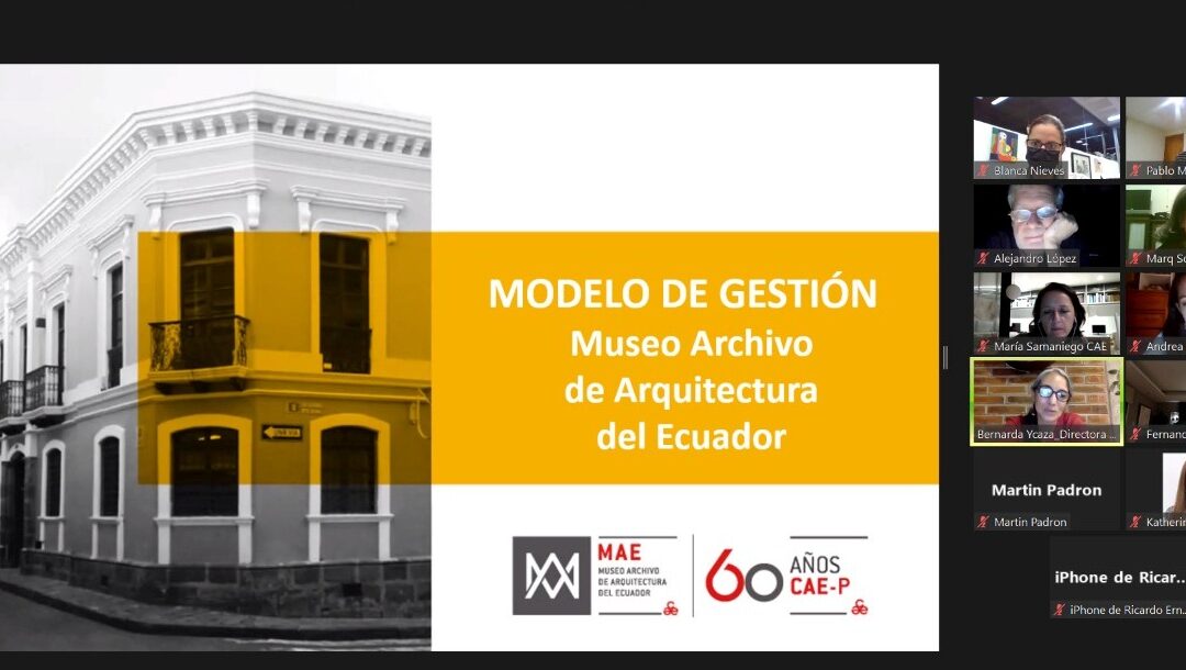 Se consolida la Red de Museos de Arquitectura Panamericana – MAPA y el Museo Archivo de Arquitectura del Ecuador destaca por su labor