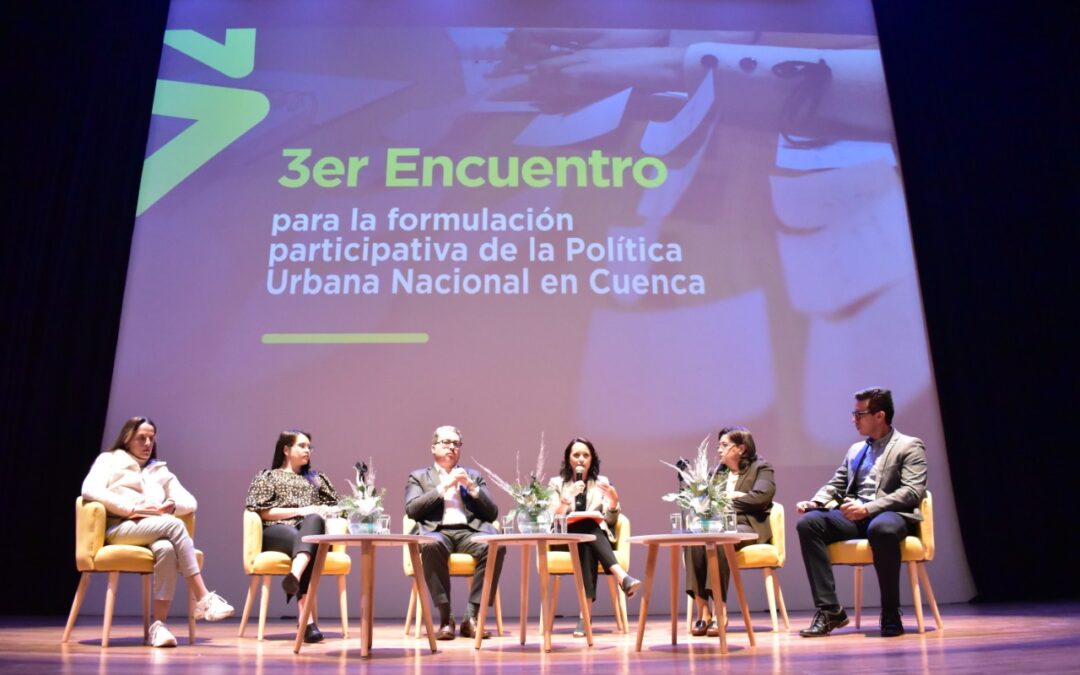 Colegio de Arquitectos del Ecuador/ Pichincha participó en el Tercer Encuentro de Formulación Participativa de la Política Urbana Nacional (PUN) en territorio
