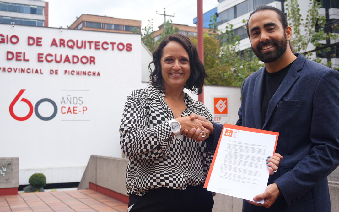 Colegio de Arquitectos de Pichincha firmó convenio con ZEESTUDIO para impulsar la interacción entre profesionales de la arquitectura en comunidades digitales